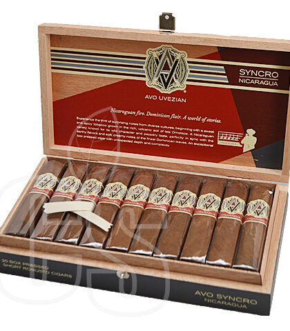 AVO SYNCRO NICARAGUA  SHORT ROBUSTO CIGARS