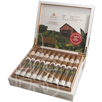 MONTECRISTO WHITE VINTAGE CONNECTICUT DOUBLE CORONA