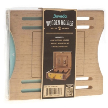 BOVEDA WOOD HOLDER SIDE BY SIDE