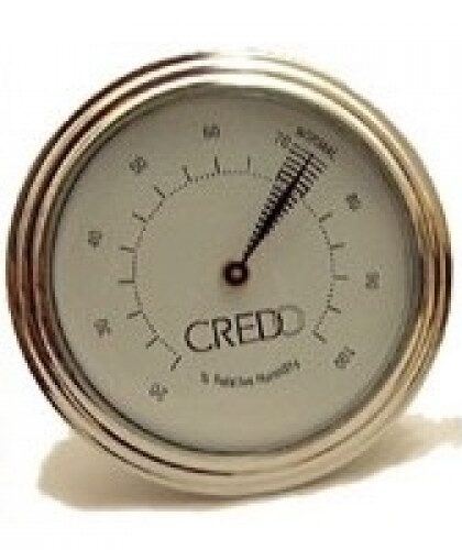 CREDO ANALOG HYGROMETER - SILVER