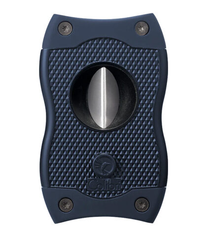 COLIBRI SV-CUT TWO-IN-ONE CIGAR CUTTER, MIDNIGHT NAVY