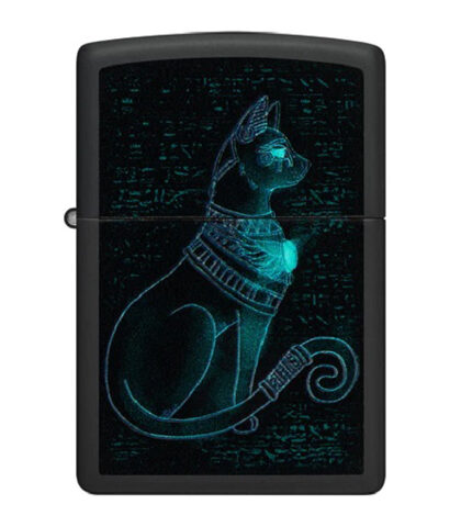 ZIPPO SPIRITUAL CAT DESIGN