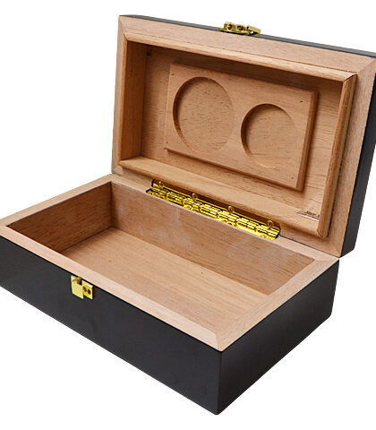 HUMIDOR SUPREME MIRAMAR BLACK 12CT