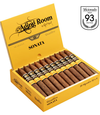 AGING ROOM QUATTRO NICARAGUA SONATA MAESTRO 20X