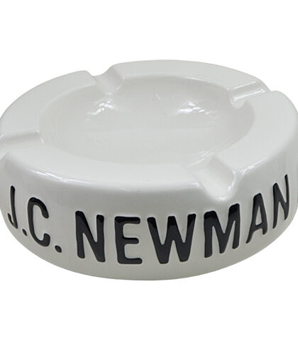 J.C. NEWMAN VINTAGE ASHTRAY WHITE