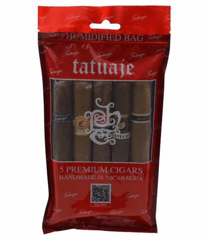 TATUAJE HUMIDIFIED 5 PACK RED