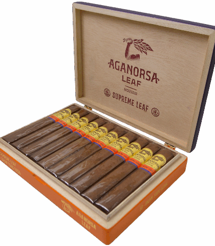 AGANORSA LEAF SUPREME LEAF COROJO GRAN TORO 10X