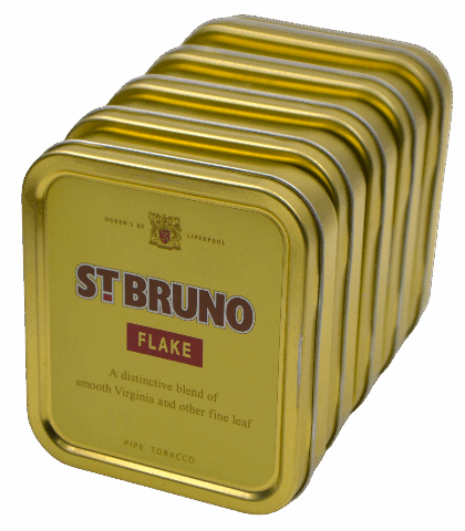 ST BRUNO FLAKE PIPE TOBACCO (SLEEVES)
