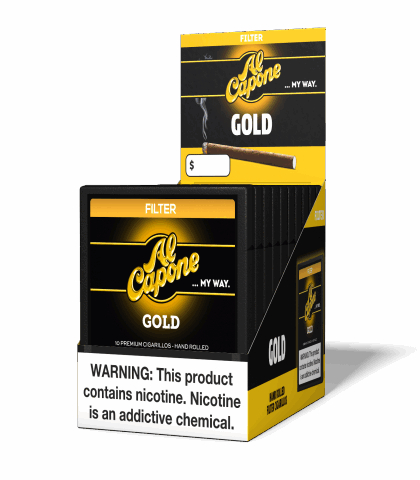 AL CAPONE GOLD FILTER