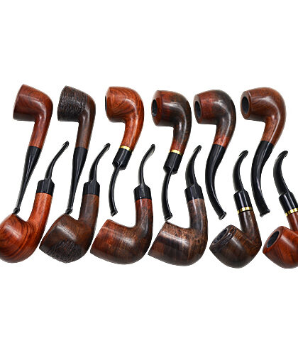 TAYLOR CLUB WOODEN 12 COUNT PIPE ASSORTMENT