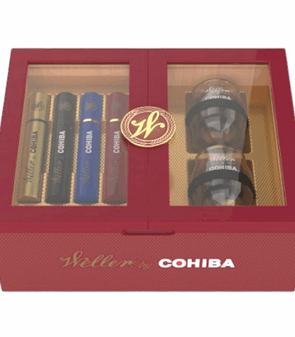 WELLER BY COHIBA HUMIDOR GIFT SET 2025