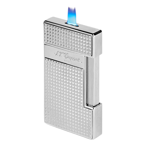 S.T. DUPONT SLIMMY DIAMOND HEAD CHROME