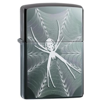 ZIPPO SPIDER & WEB DESIGN LIGHTER