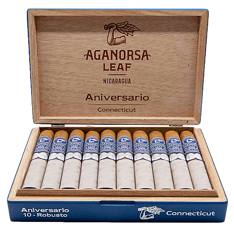 AGANORSA LEAF ANIVERSARIO CONNECTICUT GRAN ROBUSTO