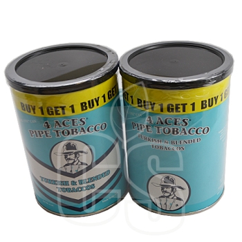 4 ACES TURKISH B1G1 TINS PIPE TOBACCO