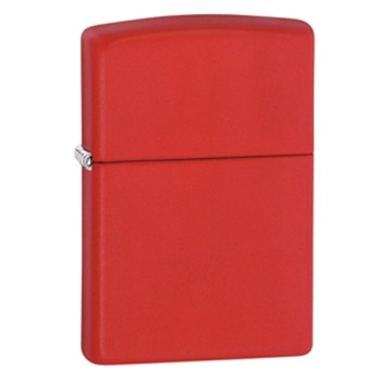ZIPPO REGULAR RED MATTE LIGHTER