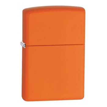 ZIPPO REGULAR ORANGE MATTE LIGHTER