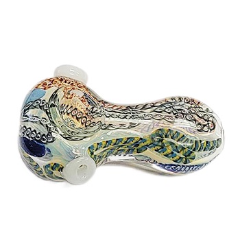 BLO GLASS PIPE N1053