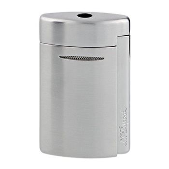 S.T. DUPONT MINIJET BRUSHED CHROME LIGHTER