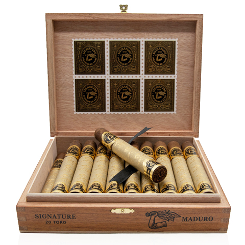 AGANORSA LEAF SIGNATURE SELECTION MADURO TORO 20X