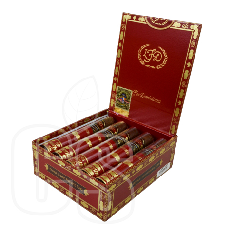 LA FLOR DOMINICANA DOUBLE LIGERO CRYSTAL TUBO ROBUSTO 10X