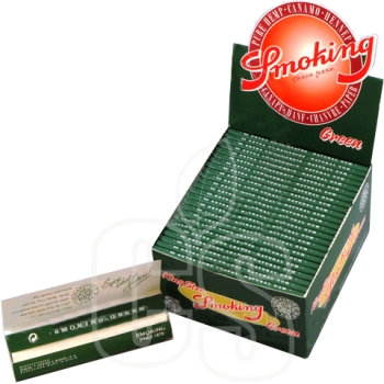 SMOKING GREEN KING SIZE PAPER