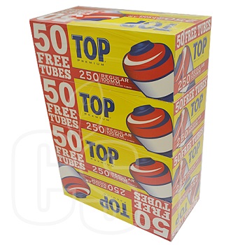 TOP CIGARETTE FILTER TUBES REGULAR 100MM (Sleeve)