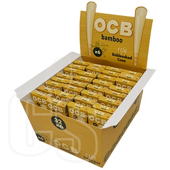 OCB BAMBOO CONES 1 1/4