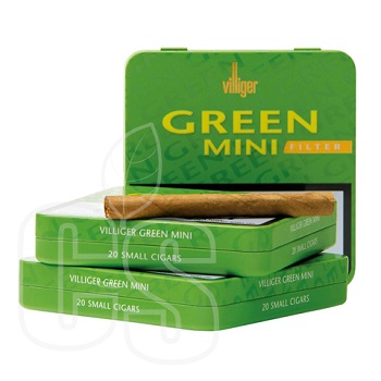 VILLIGER MINI GREEN FILTER TINS