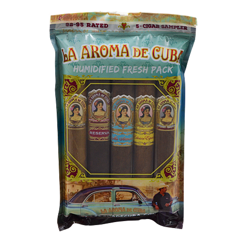 LA AROMA DE CUBA FRESH PACK SAMPLER (92-95 Rated)