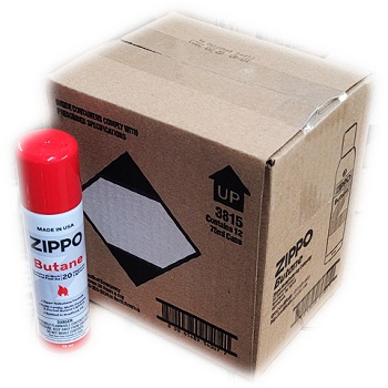 ZIPPO BUTANE 75 ML 12 CANS