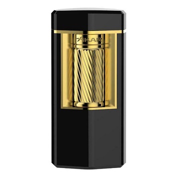 XIKAR MERIDIAN LIGHTER BLACK GOLD