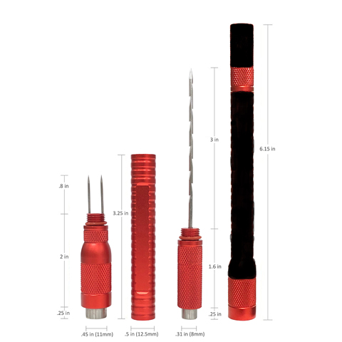 4 IN 1 CIGAR TOOL RED/BLACK