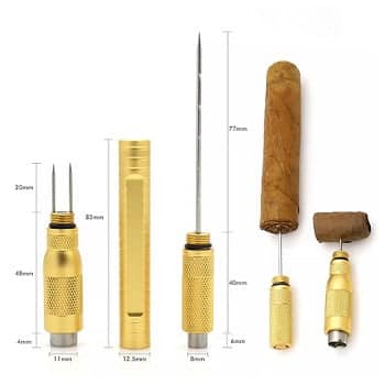 4 IN 1 CIGAR TOOL GOLD