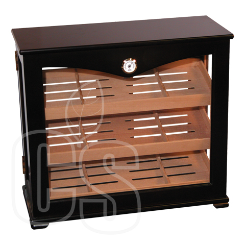 HUMIDOR DISPLAY MAHOGANY FINISH