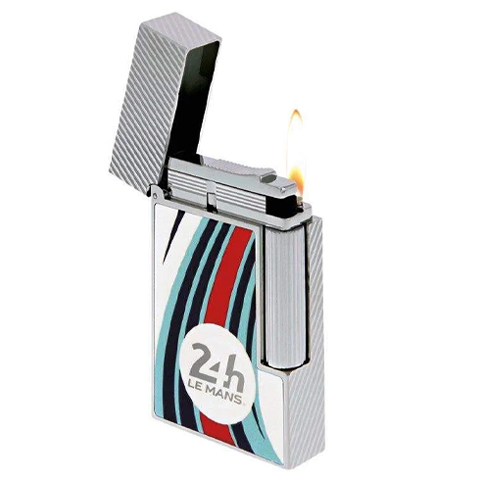 S.T. DUPONT L2 CLING LE MANS WHITE/PAL