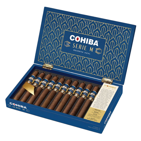 COHIBA SERIE M RESERVA AZUL TORO 10X