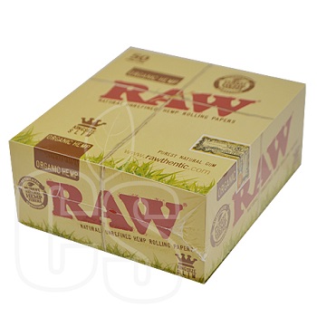 RAW ORGANIC HEMP KING SLIM ROLLING PAPER