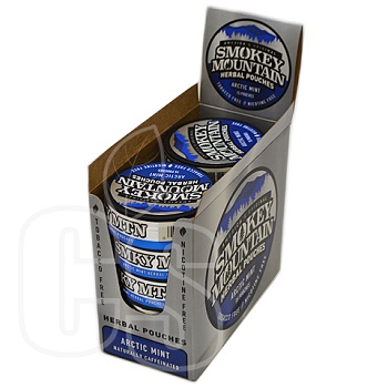SMOKEY MOUNTAIN POUCH ARCTIC MINT (NO TOBACCO TAX)