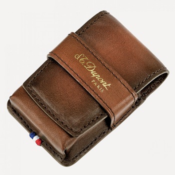 S.T. DUPONT LIGNE 2 CASE BROWN