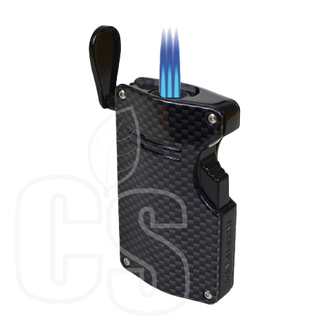 INZPIRATO TRIPLE TORCH CARBON FIBER - BLACK