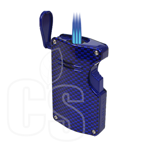 INZPIRATO TRIPLE TORCH CARBON FIBER - BLUE