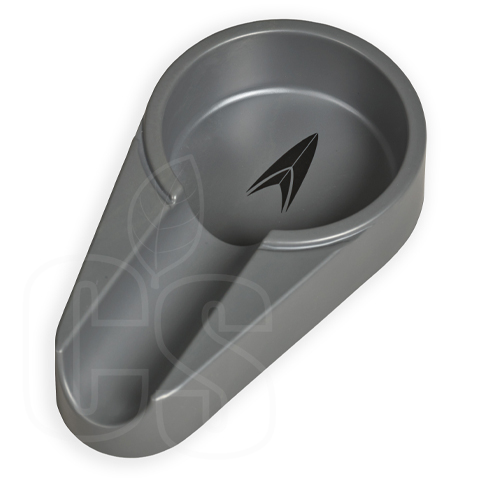 LOTUS SINGLE STICK ASHTRAY GRAY