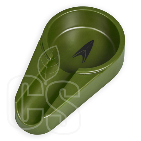 LOTUS SINGLE STICK ASHTRAY GREEN