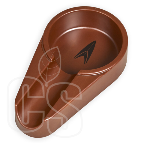 LOTUS SINGLE STICK ASHTRAY BROWN