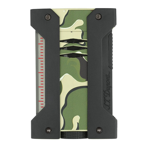 S.T. DUPONT DEFI EXTREME CAMO GREEN LIGHTER