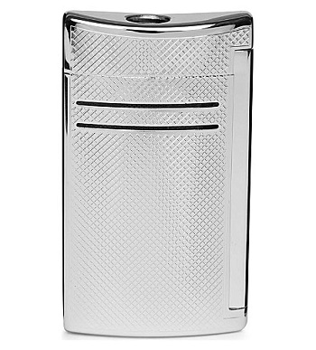 S.T. DUPONT MAXIJET CHROME GRID LIGHTER