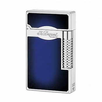 S.T. DUPONT LIGNE 2 LE GRAN SUNBURST BLUE LIGHTER