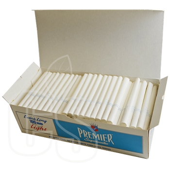 PREMIER LIGHT FILTERED CIGARETTE TUBES 100MM
