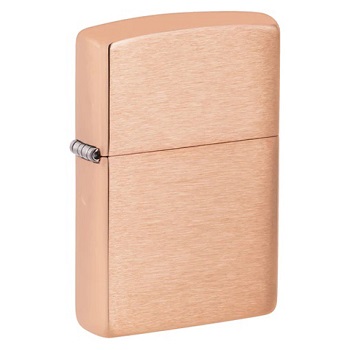 ZIPPO REGULAR BRUSH FINISH COPPER LIGHTER